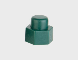 The cover cap for nut M10 hexagonal